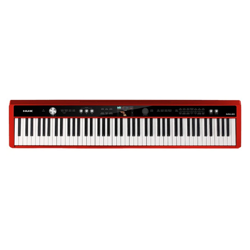Piano Portátil NUX NPK-20 Rojo
