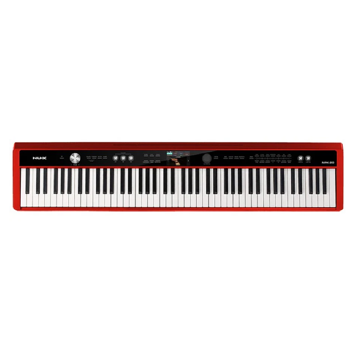 Piano Portátil NUX NPK-20 Rojo