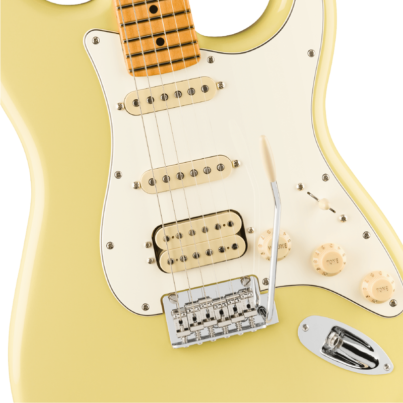 Guitarra Eléctrica Fender Player II Stratocaster HSS con diapasón de Maple - Hialeah Yellow