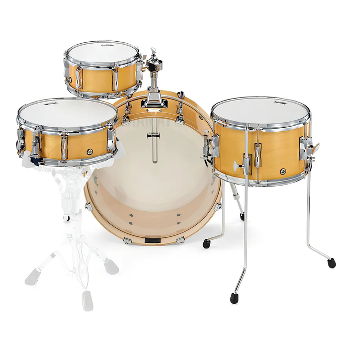 Batería Acústica Yamaha Stage Custom Hip (Shell Pack de 4 piezas) - Natural Wood - No incluye hardware ni platillos.