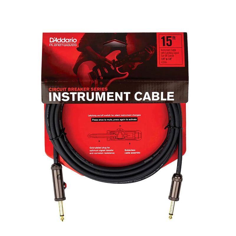 Cable Conexión Planet Waves Circuit Breaker PW-AGL-15 - 4,5 metros