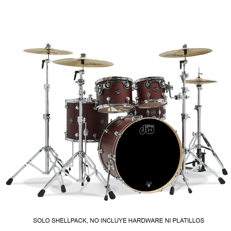 Bateria DW Performance Series™ - Tobacco Stain Oil, Shell Pack de 5 Piezas (NO INCLUYE HARDWARE NI PLATILLOS)