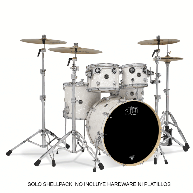 Bateria DW Performance Series™ - White Marine, Shell Pack de 5 piezas (NO INCLUYE HARDWARE NI PLATILLOS)