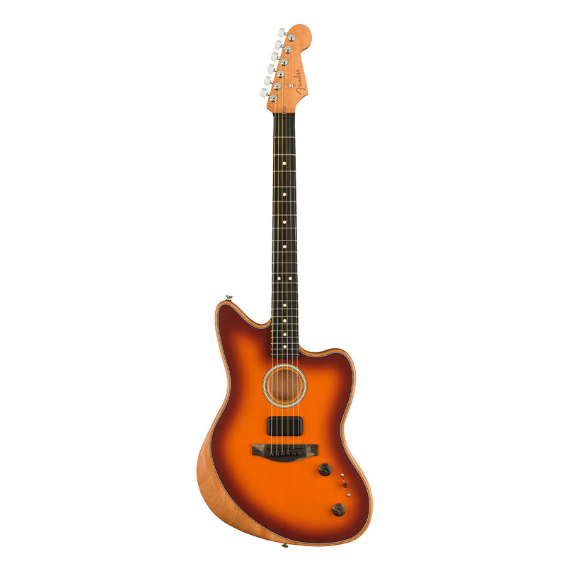 Guitarra Electroacústica Fender American Acoustasonic® Jazzmaster® - Tobacco Sunburst