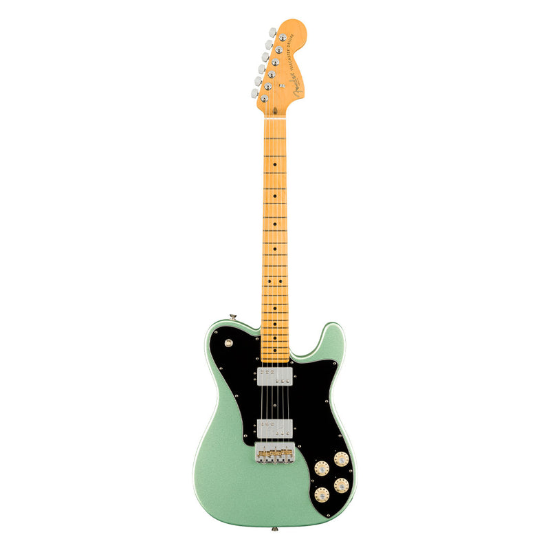 Guitarra Eléctrica Fender American Professional II Telecaster Deluxe con mástil de Maple - Mystic Surf Green