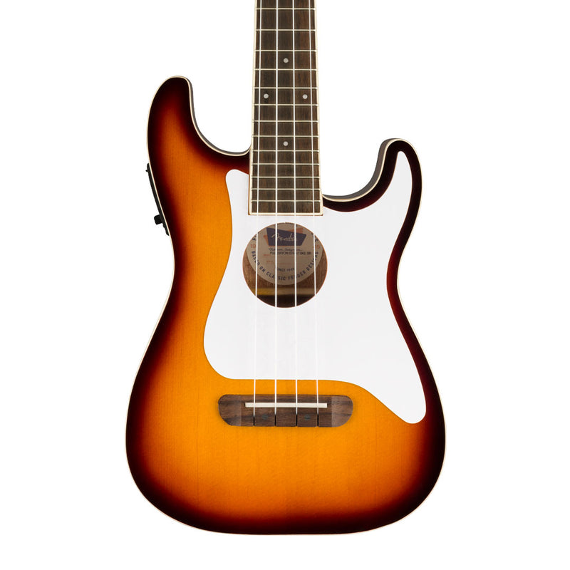 Ukuelele Electroacústico Fullerton Strat - Sunburst