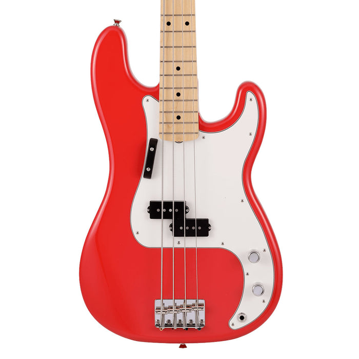 Bajo Eléctrico Fender Made in Japan Limited Internacional Color Precision Bass con mástil de maple - Morocco Red