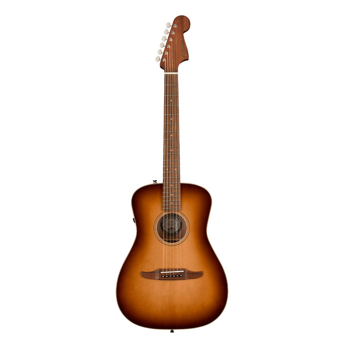 Guitarra Electroacústica Fender Malibu Classic con mástil de Pau Ferro - Aged Cognac Burst