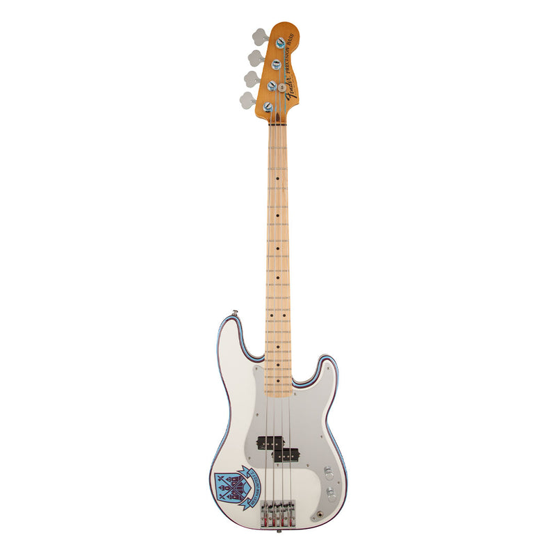 Bajo Eléctrico Fender Steve Harris Precision Bass con cuello de Maple - Olympic White
