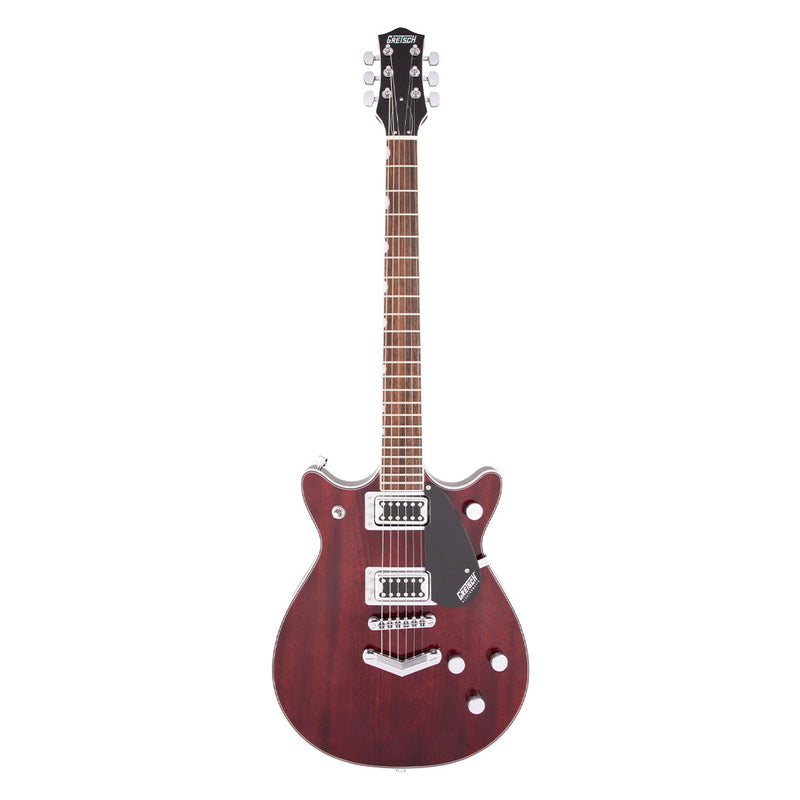 Guitarra Eléctrica Gretsch G5222 Electromatic Double Jet BT con V-Stoptail con mástil de laurel - Walnut Stain
