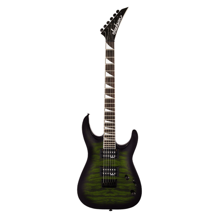Guitarra Eléctrica Jackson Series JS Dinky Archtop JS32Q DKA HT - Transparent Green Burst