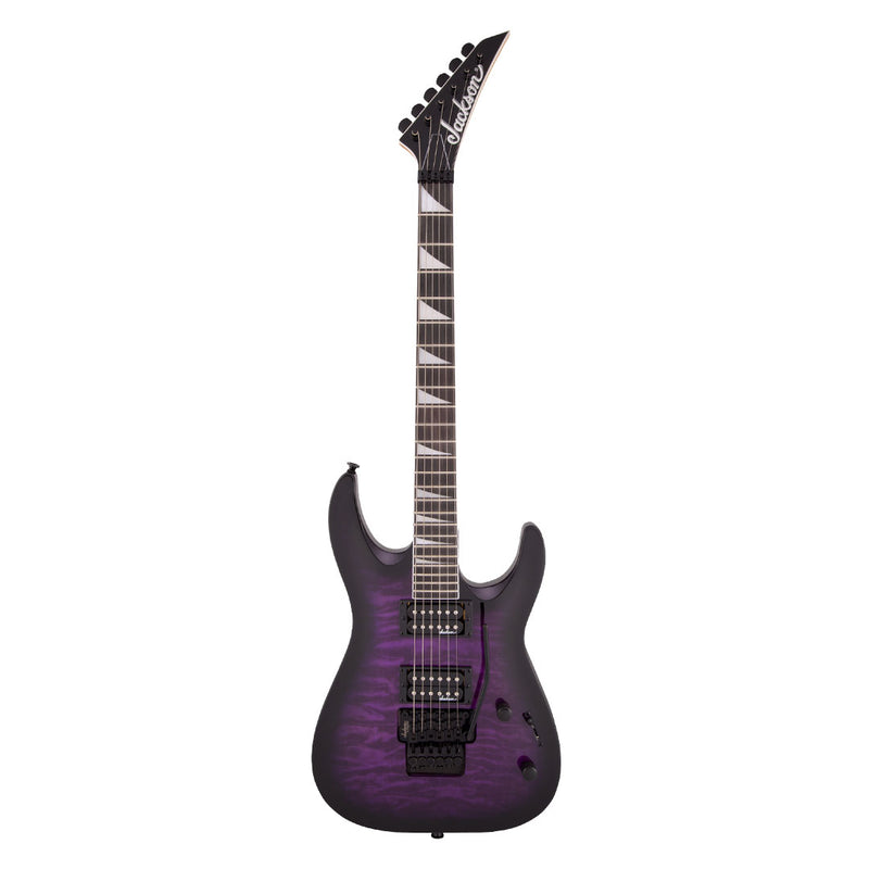 Guitarra Eléctrica Jackson Series JS Series Dinky® Arch Top JS32Q DKA con diapasón de Amaranto - Transparent Purple Burst