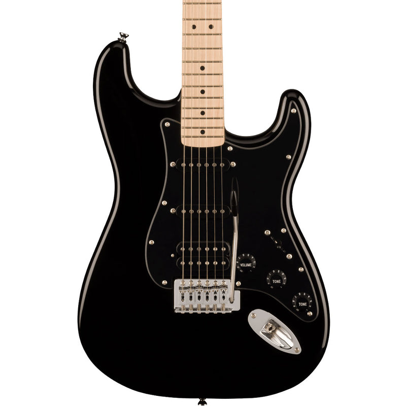 Guitarra Eléctrica Squier Sonic® Stratocaster® HSS con diapasón de Maple - Black