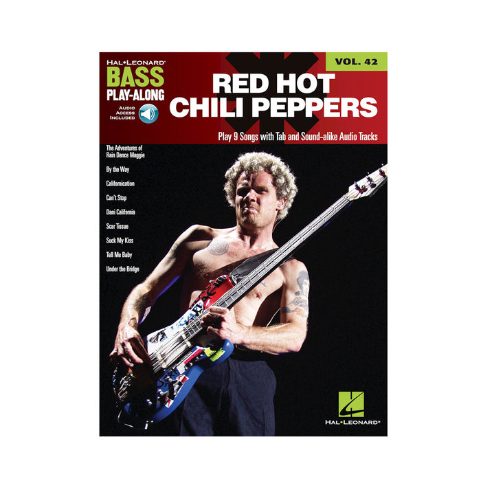 Libro Hal Leonard Bass Play Along Series - Red Hot Chili Peppers Volume 42