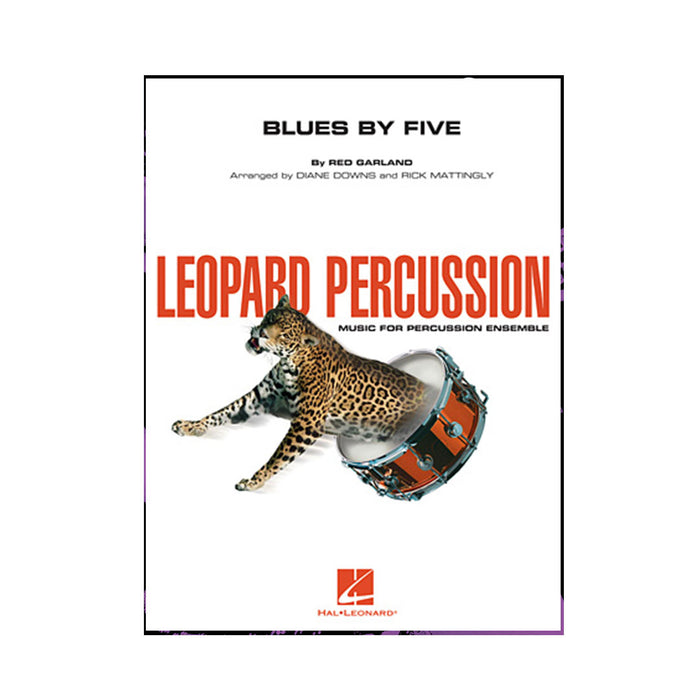 Libro Hal Leonard Leopard Percussion Ensemble Series - Blues by Five