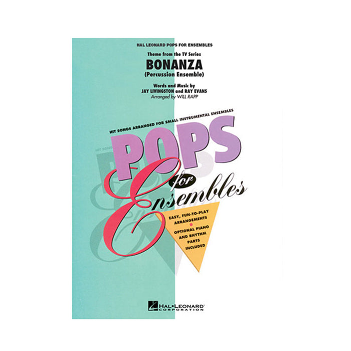 Libro Hal Leonard Pops For Ensembles Level 2.5 Series - Bonanza
