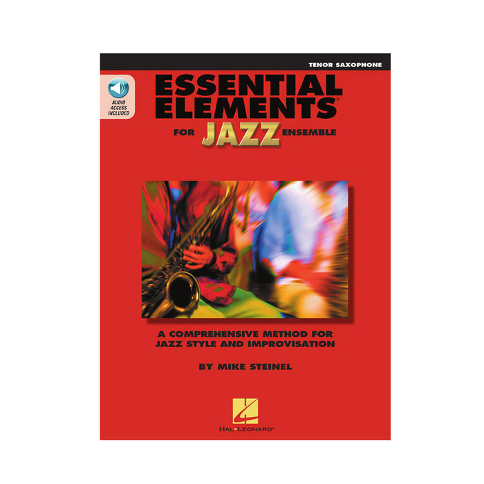 Libro Hal Leonard Instrumental Jazz Series - Essential Elements for Jazz Ensemble Tenor Saxophone
