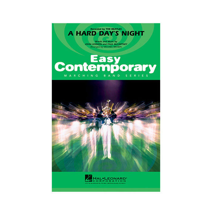 Libro Hal Leonard Easy Contemporary Marching Band - A Hard Day's Night
