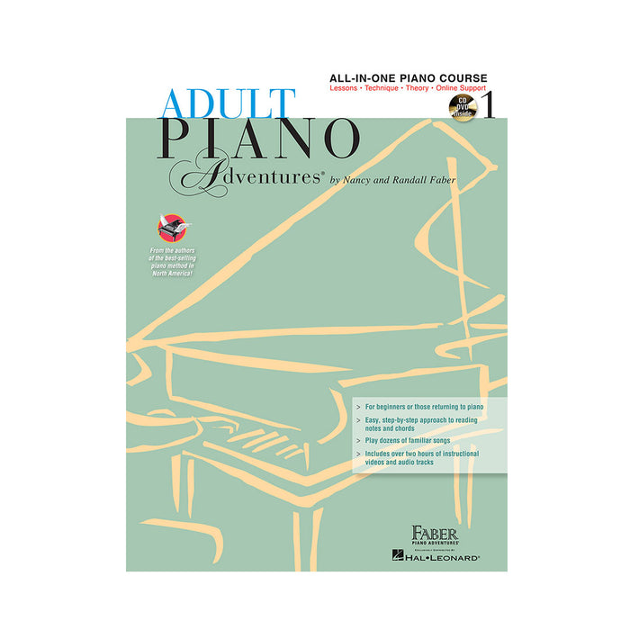 Libro Hal Leonard Adult Piano Adventures - All in One Course Libro 1