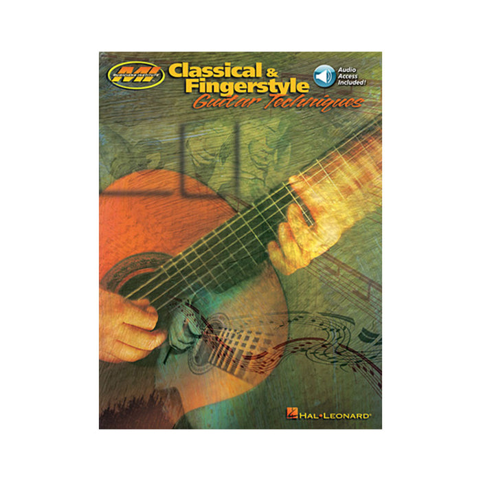 Libro Hal Leonard Master Class Series - Técnicas de guitarra Clásica y Fingerstyle