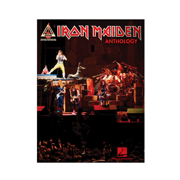 Libro Hal Leonard Guitar Record Versions - Iron Maiden Anthology