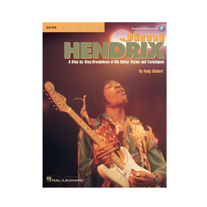 Libro Hal Leonard Signature Licks Guitar - Jimi Hendrix
