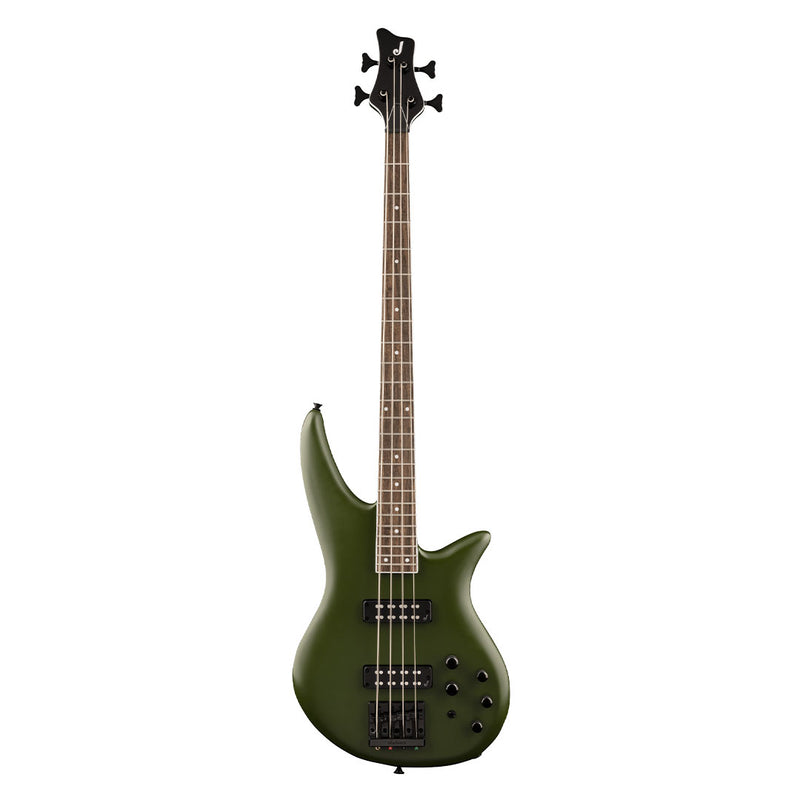 Bajo Eléctrico Jackson X Series Spectra Bass SBX IV con diapasón de Laurel - Matte Army Drab