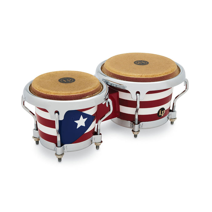 Bongos Latin Percussion LP Miniature Collection Puerto Rican Mini Tunable - LPM199-PR