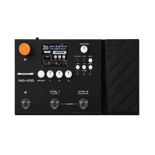 Pedalera Multiefecto NUX MG-400 Modeling Guitar & Bass Processor