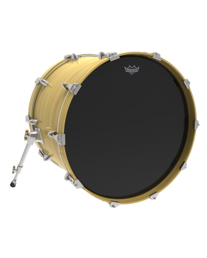Parche Remo para bombo Ambassador Ebony Crimplock Bass de 28'