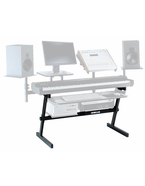 Soporte de Teclado Quik Lok Z/716L, estilo "Z", Extra Ancho