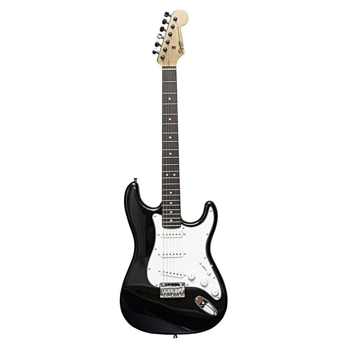 Guitarra Eléctrica Squier MM Stratocaster Hard Tail Black