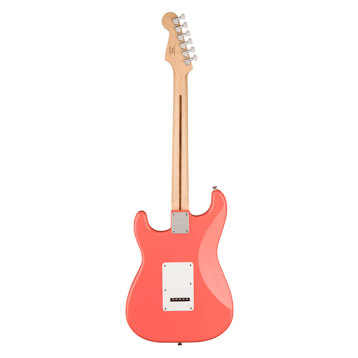 Guitarra Eléctrica Squier Sonic Stratocaster HSS con mástil de maple - Tahitian Coral