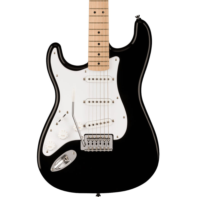 Guitarra Eléctrica para Zurdos Squier Sonic® Stratocaster® con diapasón de Maple - Black
