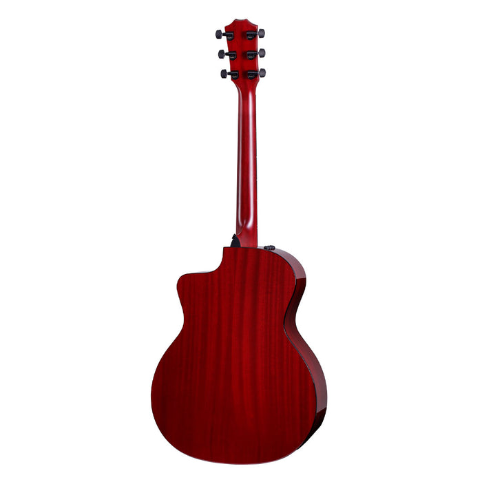 Guitarra Electroacústica Taylor 224CE DLX LTD - Trans Red