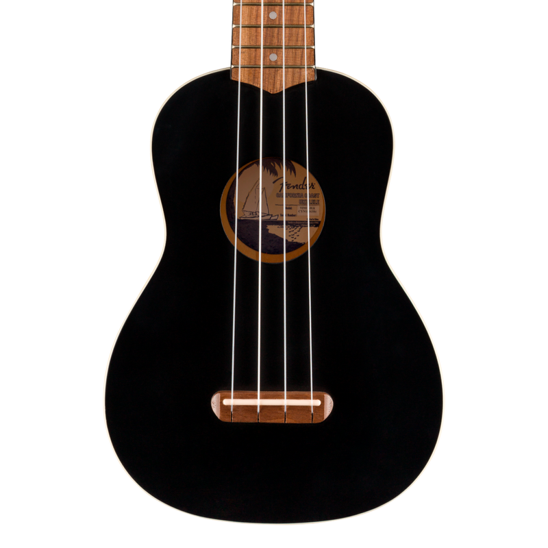Ukulele Fender Venice Soprano Black
