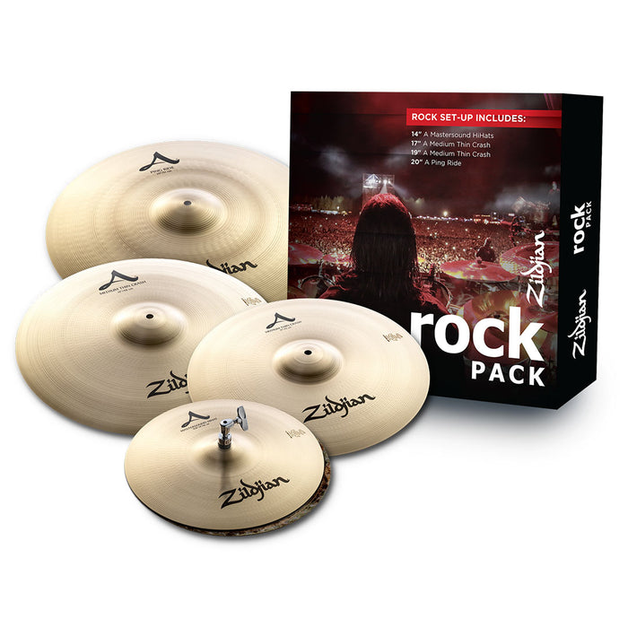 Platillos Zildjian Rock A Pack