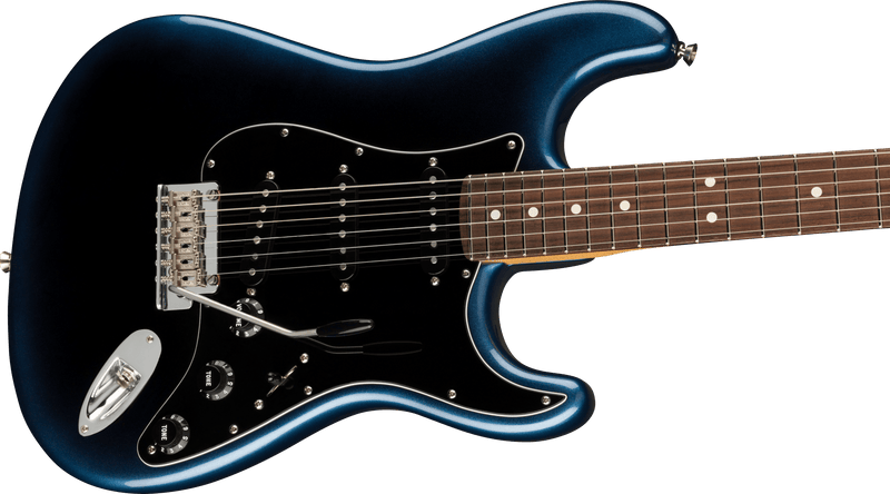 Guitarra Eléctrica Fender American Professional II Stratocaster con mástil de Palo Rosa - Dark Night