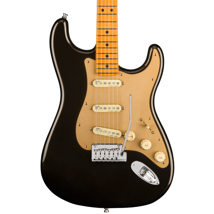 Guitarra Eléctrica Fender American Ultra Stratocaster con mástil de Maple -Texas Tea