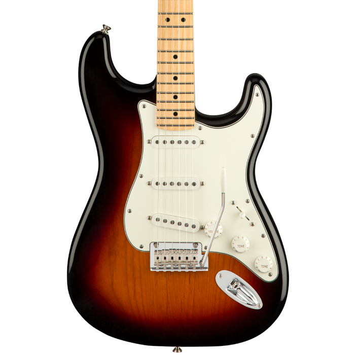 Guitarra Eléctrica Fender Player Stratocaster con mástil de Maple- 3 Tone Sunburst