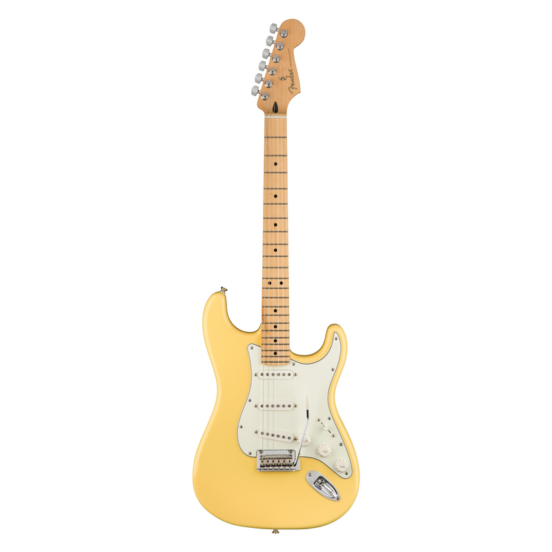 Guitarra Eléctrica Fender Player Stratocaster mástil de Maple - Buttercream