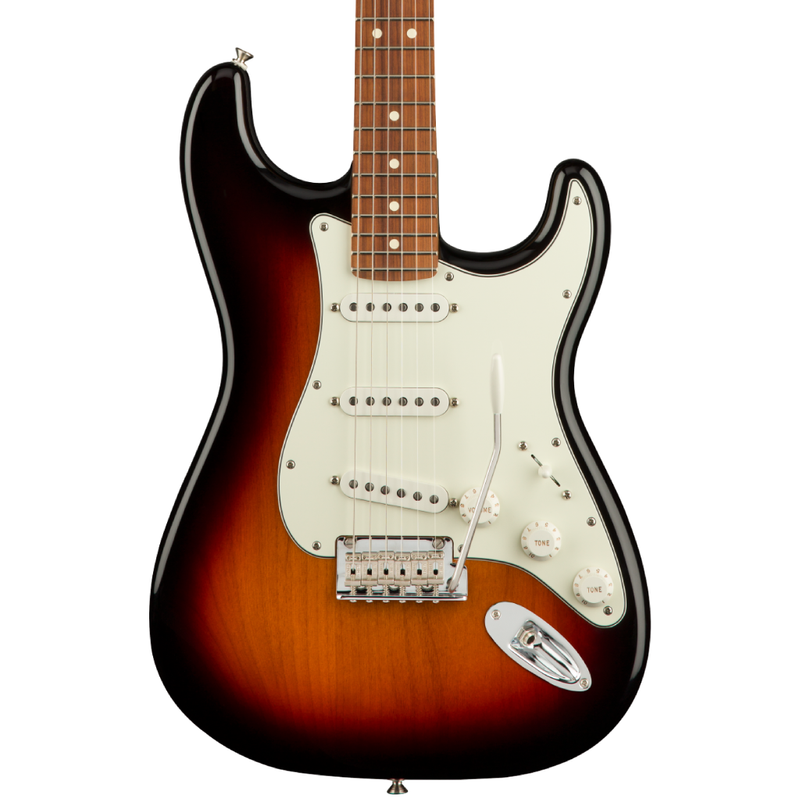 Guitarra Eléctrica Fender Player Stratocaster con mástil de Pau Ferro - 3 Tone Sunburst