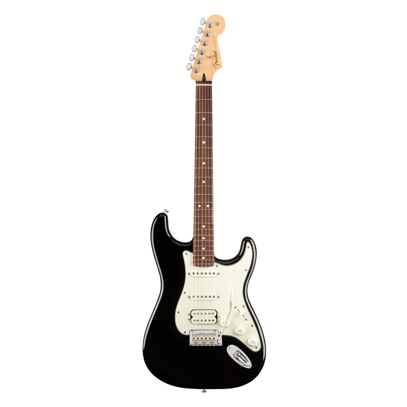 Guitarra Eléctrica Fender Player Stratocaster HSS con mástil de Pau Ferro - Black