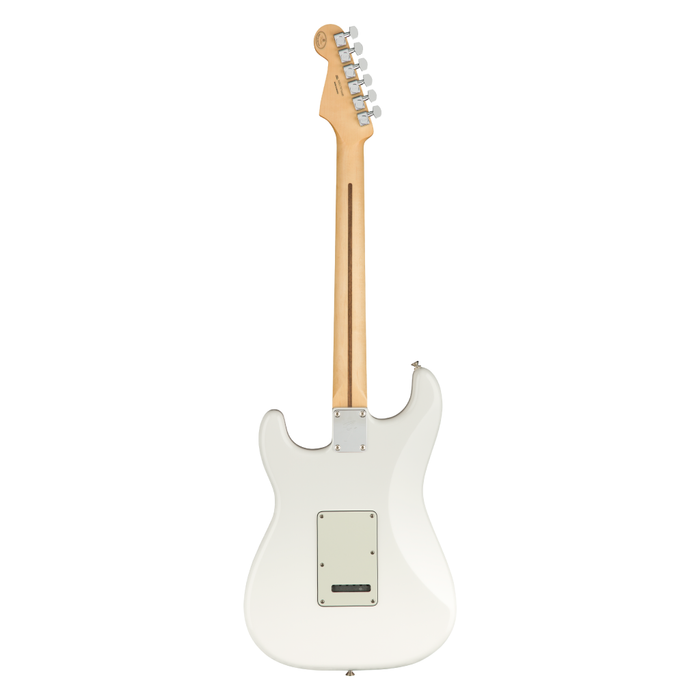 Guitarra Eléctrica Fender Player Stratocaster HSS con mástil de Pau Ferro-Polar White