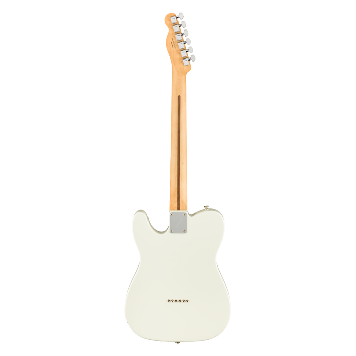 Guitarra Eléctrica Fender Player Telecaster con mástil de Pau Ferro- Polar White