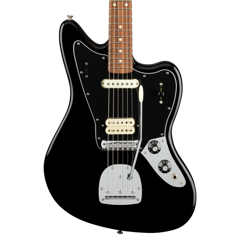 Guitarra Eléctrica Fender Player Jaguar con diapasón de Pau Ferro - Negro