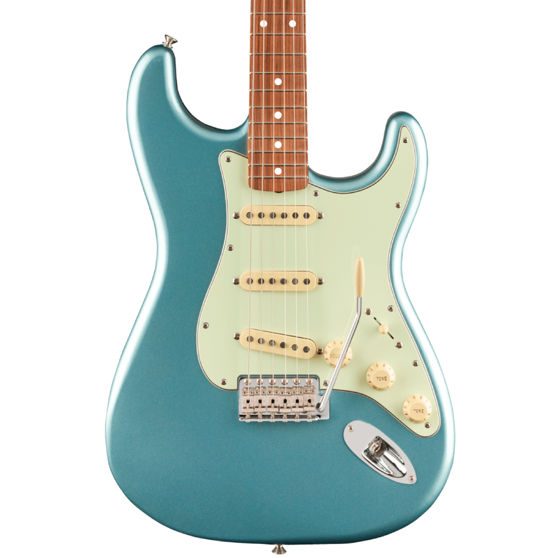 Guitarra Eléctrica Fender Vintera® '60s Stratocaster® con diapasón de Pau Ferro - Ice Blue Metallic