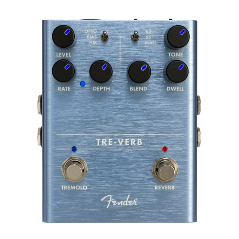 Pedal Fender Tre-Verb Tremolo/Reverb