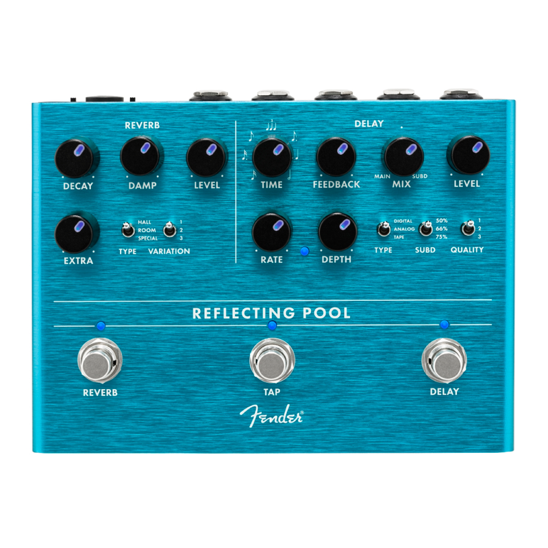 Pedal Fender Reflecting Pool Delay/Reverb