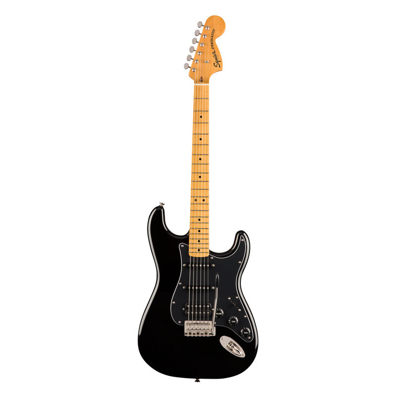 Guitarra Eléctrica Squier Classic Vibe '70s Stratocaster HSS con mástil de Maple - Black